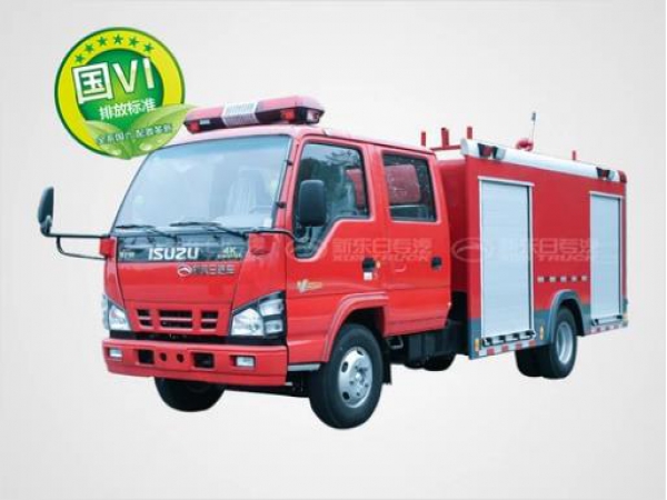 國六五十鈴700P水罐消防車3.5噸