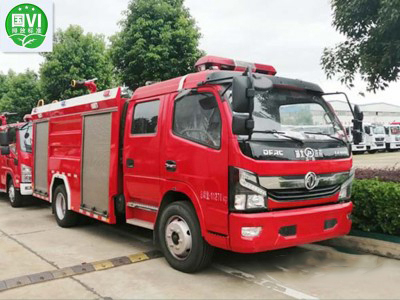 東風大多利卡5噸水罐消防車